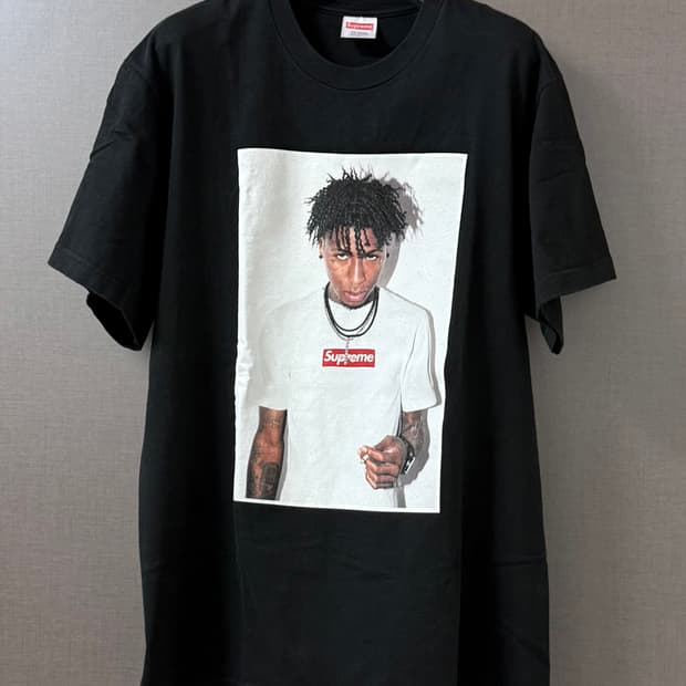 슈프림 영보이 티셔츠 nba youngboy 23fw