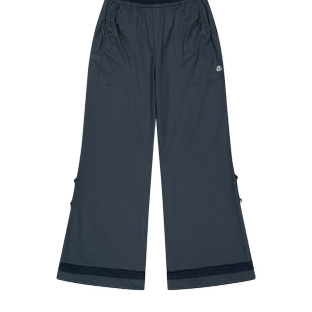 코이세이오 레이스 코튼 팬츠 네이비