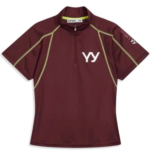 OPENYY CYCLING JERSEY TOP 사이클링져지탑 버건디