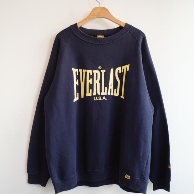 EVERLAST 프린팅 맨투맨 