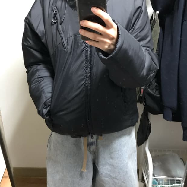 패러킷 리버시블 패딩(차콜)