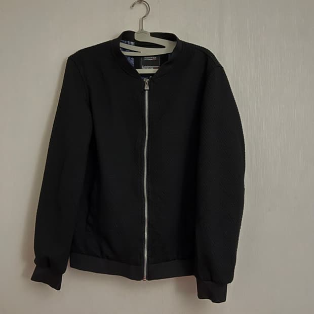 Fashion Man 블랙 봄버 자켓 M