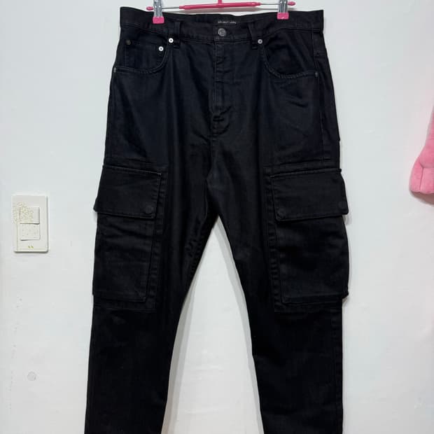 헬무트랭 HELMUT LANG 블랙 카고팬츠 매장택 30