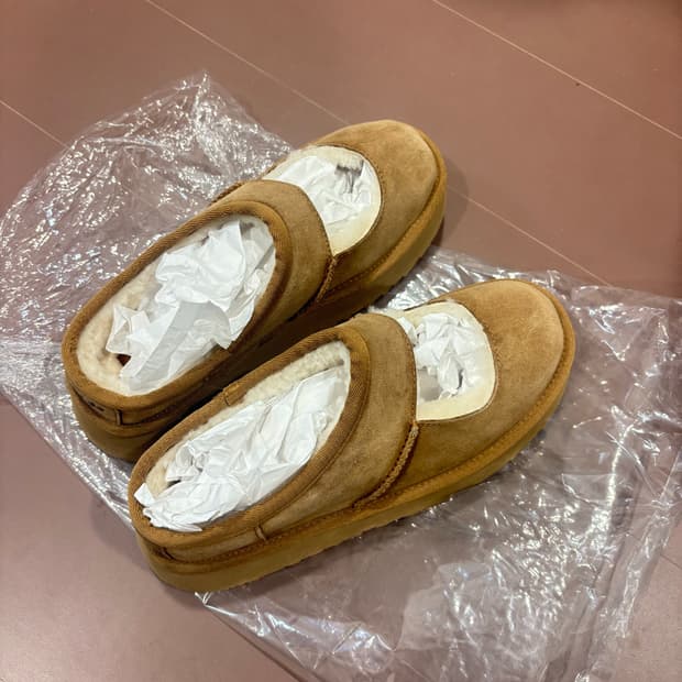 어그 메리제인 39 세탁완료