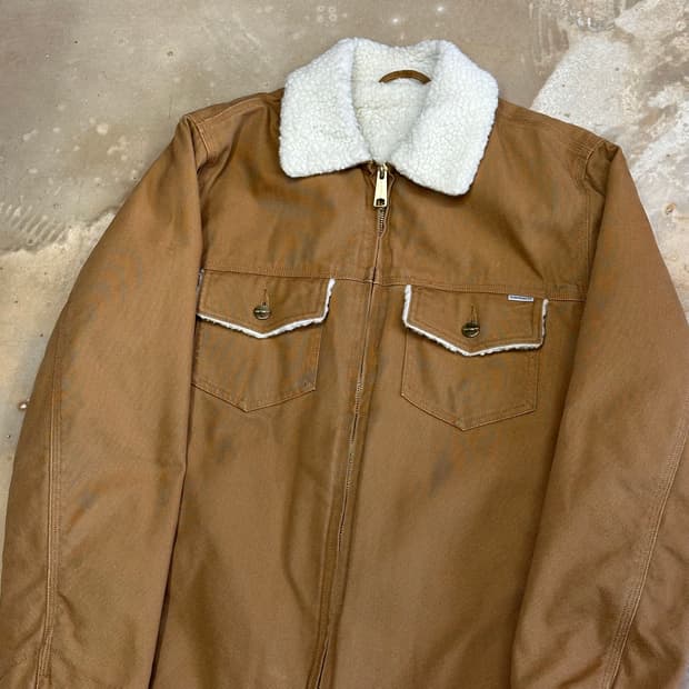 L 칼하트 WIP 마일스 쉐르파 자켓