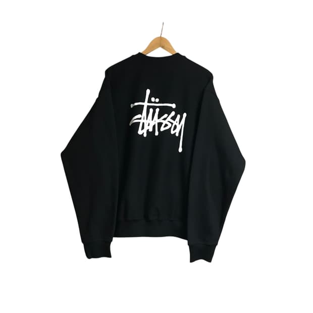 스투시 베이직 빅로고 스웻셔츠