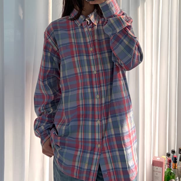 [L]폴로 랄프로렌 플레이드 체크 셔츠