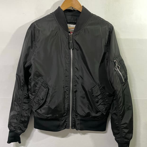 알파인더스트리 ma1 성조기 블루종 자켓 항공점퍼 항공자켓 100사이즈