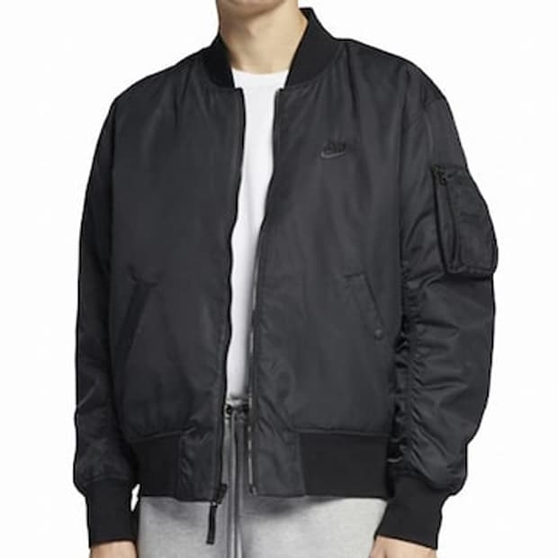 [XL] 나이키 리버시블 마원점퍼 다크네이비 카모플라주