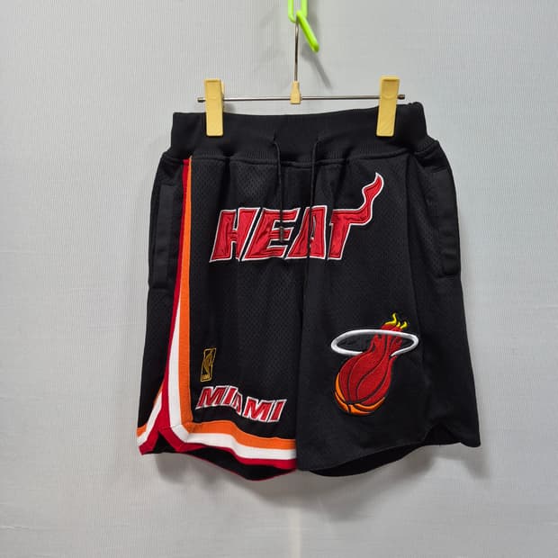 저스트돈 NBA 마이애미 히트 농구 반바지 S