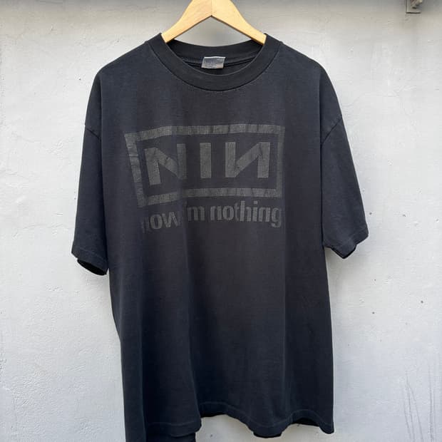 90s og 나인인치네일스 nothing 밴드티(개인결제창)