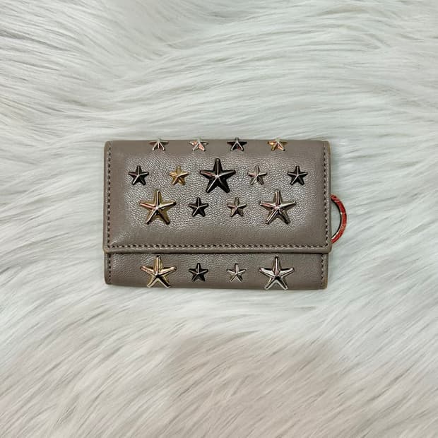 jimmy choo wallet 지미 추 별 스터드 미니 지갑