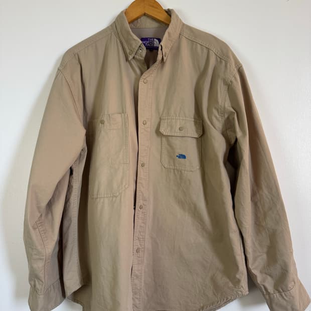 노스페이스 퍼플라벨 by나나미카 윈드셔츠 M사이즈.