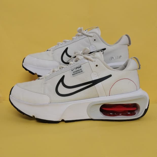남성 나이키 에어맥스 인터락 화이트 운동화 (255)