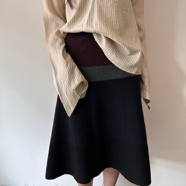 츠모리치사토 tsumori chisato 니트 스커트