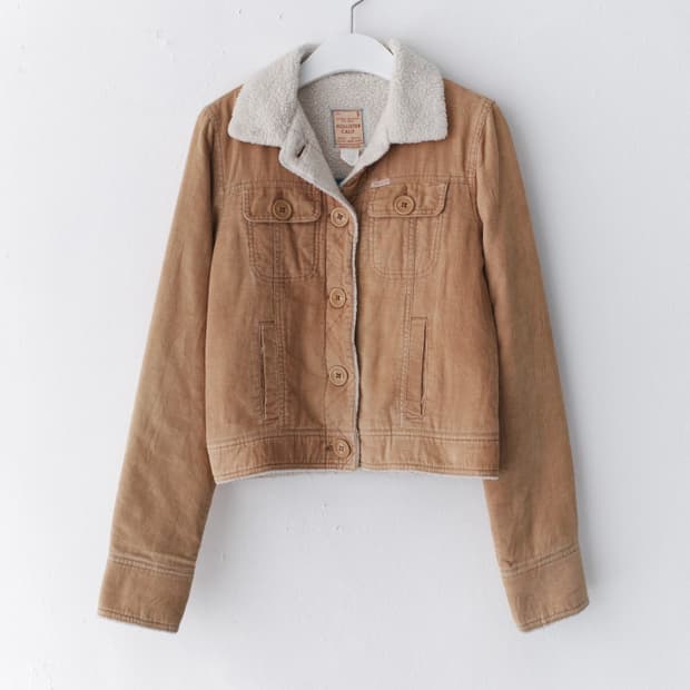 hollister) corduroy jacket 