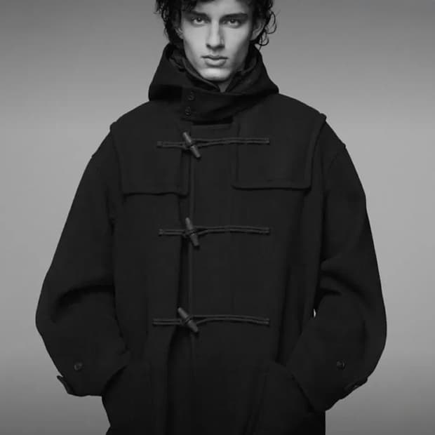 유니클로 X 질샌더(J+) 더플코트 XL 네이비