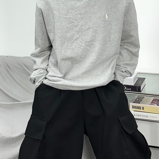 폴로 랄프로렌 루프백 스웨트 맨투맨 L