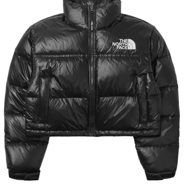 노스페이스 화이트라벨 눕시 크롭 숏 우먼 M 90