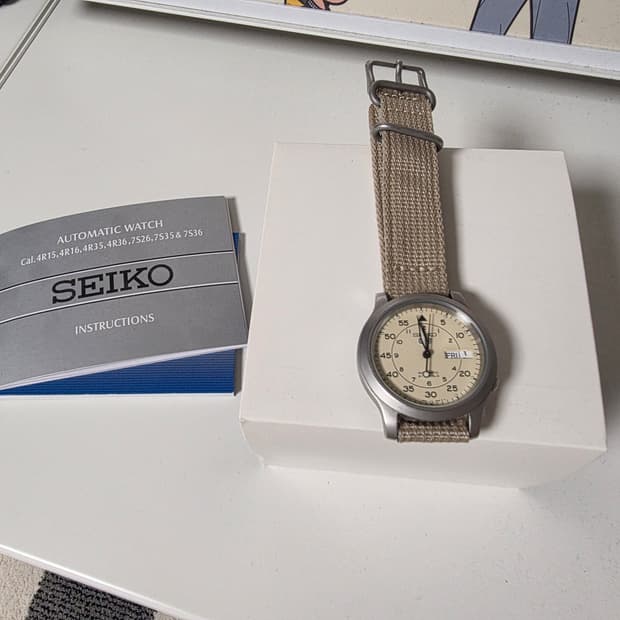 세이코 SNK803K2 필드워치 팝니다.