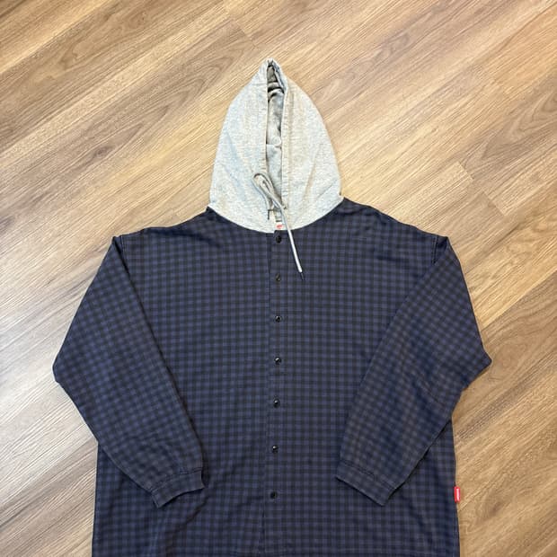 블랙아웃 후디 셔츠 M