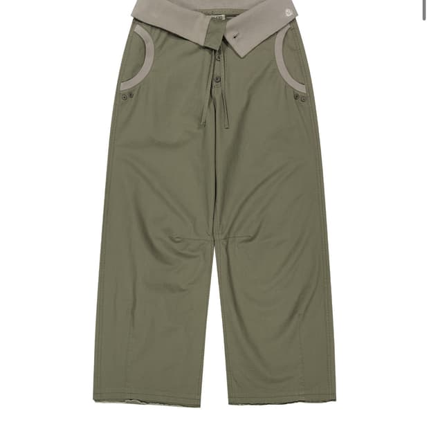 코이세이오 플로우 폴드 팬츠 카키 1 (미개봉새상품)