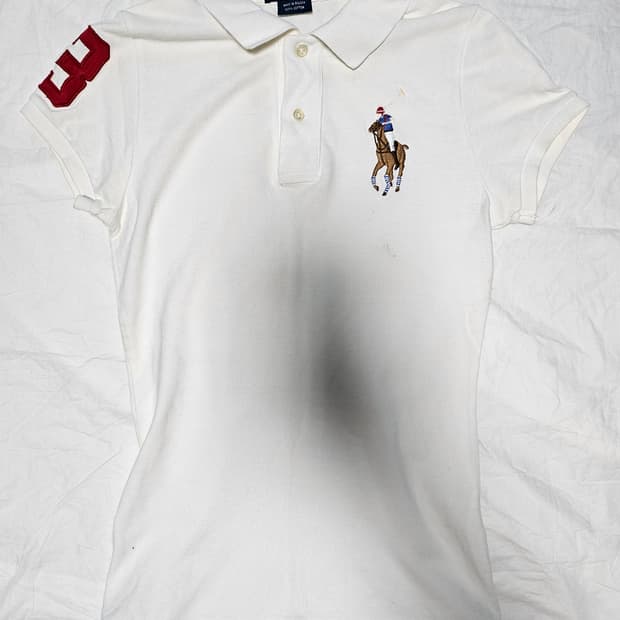 폴로랄프로렌 빅포니 딱붙핏 카라티 카라티셔츠 XS