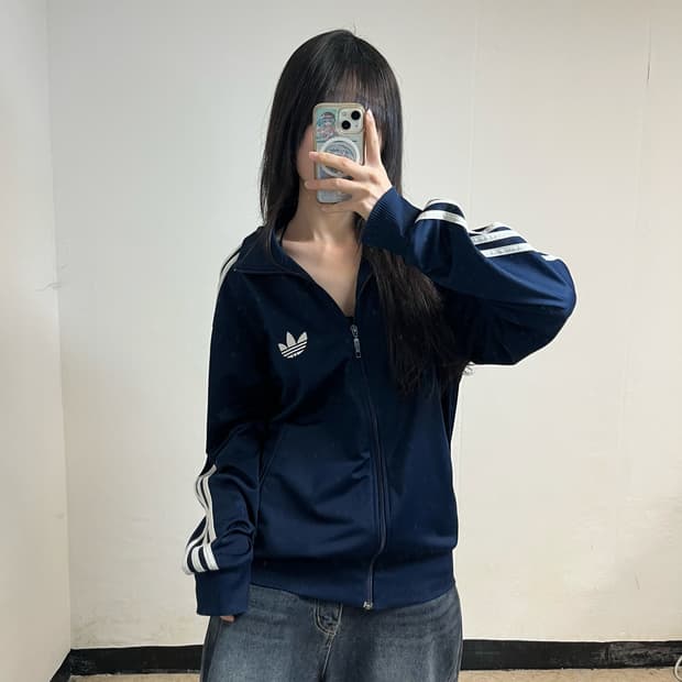 Adidas Navy Firebird Track Jacket