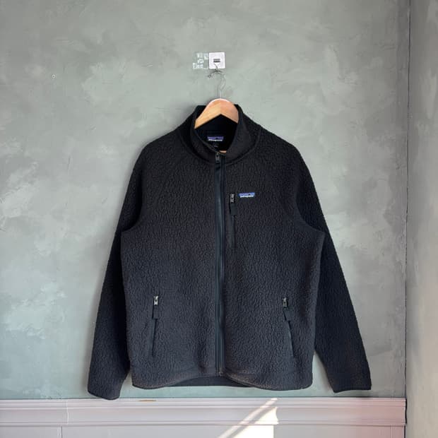파타고니아 레트로 파일 플리스 자켓 블랙