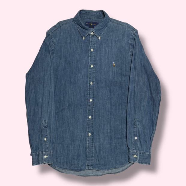 Polo Ralph Lauren 클래식 핏 데님 셔츠