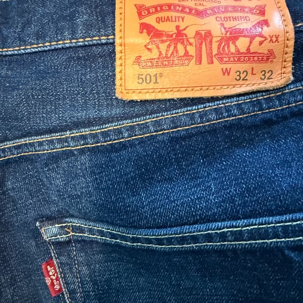 Levi's 501 Wool Blend 32/32