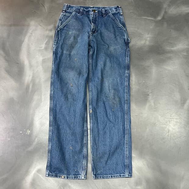  칼하트 카펜터 데님 팬츠 y14618