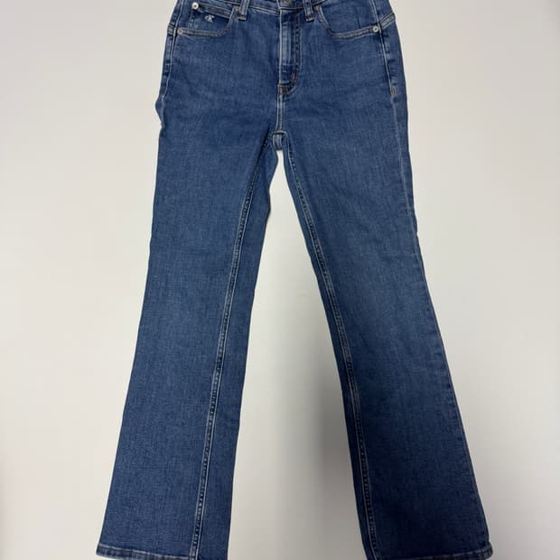 정품 캘빈클라인 CK 슬림 부츠컷 데님팬츠 24.4인치