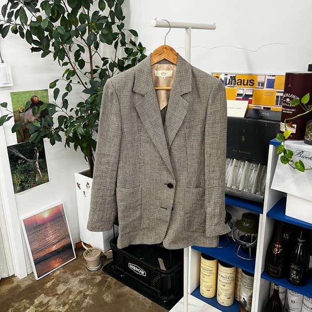 아떼바네사브루노 린넨 자켓 36