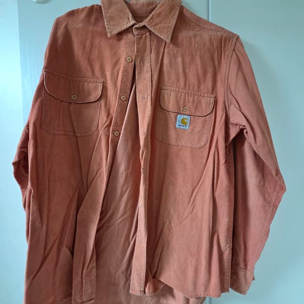 L) 칼하트 코듀로이 긴팔셔츠
오렌지