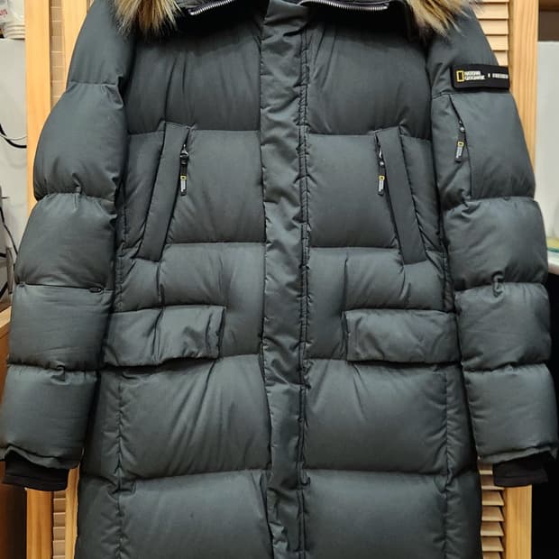 내셔널지오그래픽 유니섹스 카이만 구스롱패딩