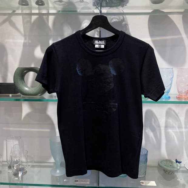 꼼데가르송 BLACK X DISNEY  Mickey Mouse tee