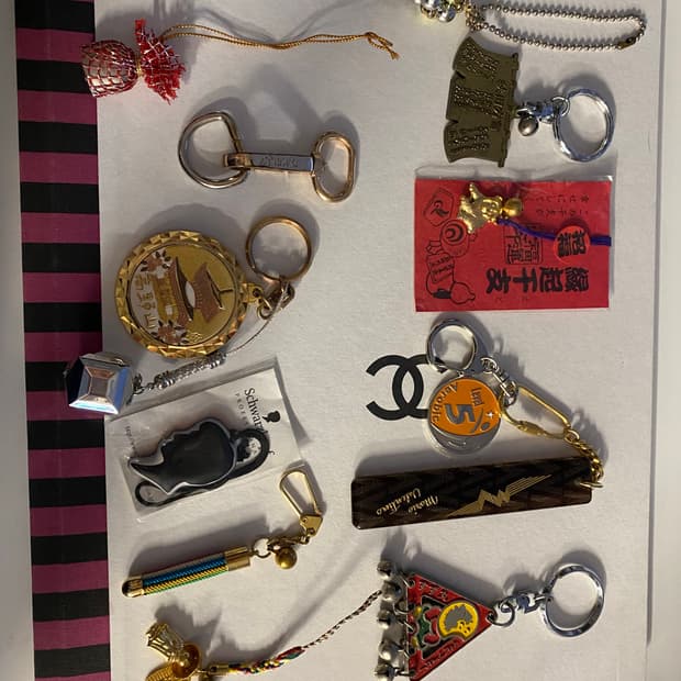 일본수입 빈티지 키링 등