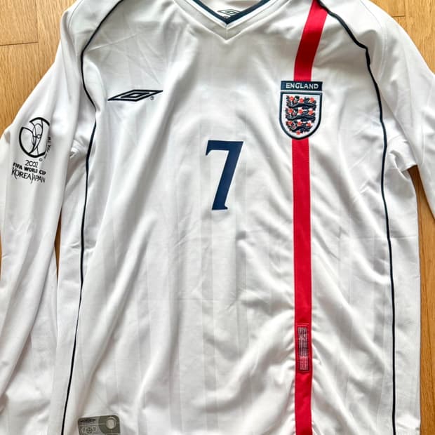 엄브로 잉글랜드 베컴 레플리카 유니폼 xl