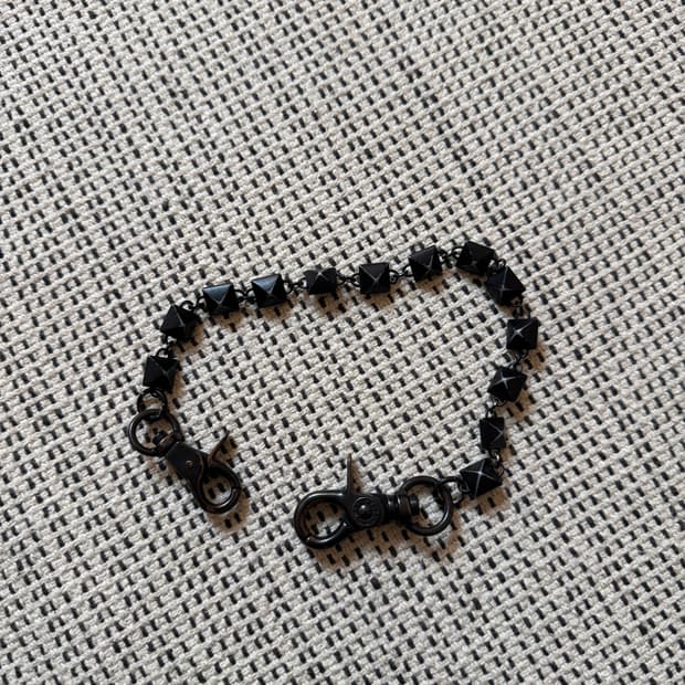 히스테릭글래머 스터드 지갑 체인