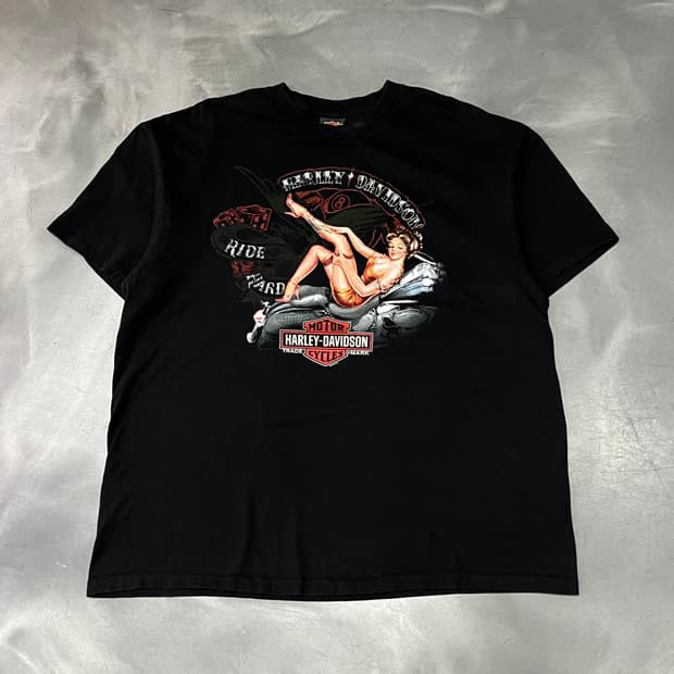  할리데이비슨 프린팅 반팔티 y15690