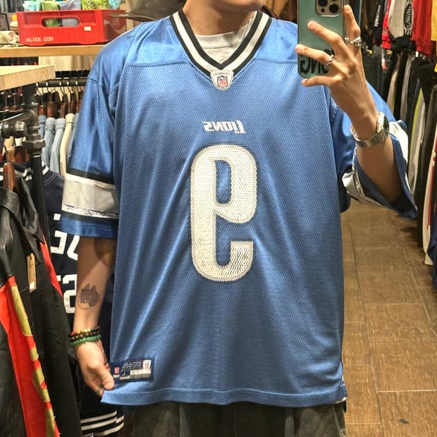 [HI] NFL 리복 반팔져지 블루