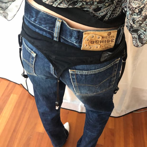 diesel straight denim 