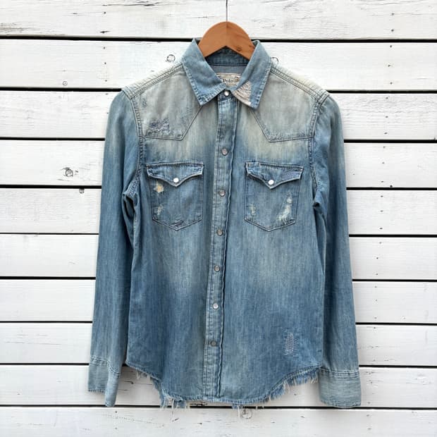 Polo 폴로 웨스턴 데님 셔츠