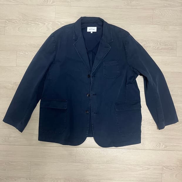 아트이츠액츠 워시드 블레이저 다크네이비