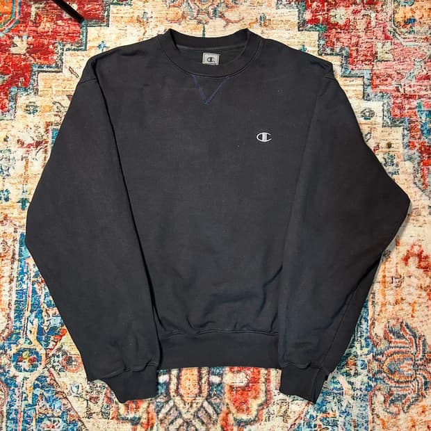 [XL] 90s 챔피온 자수로고 스웻셔츠