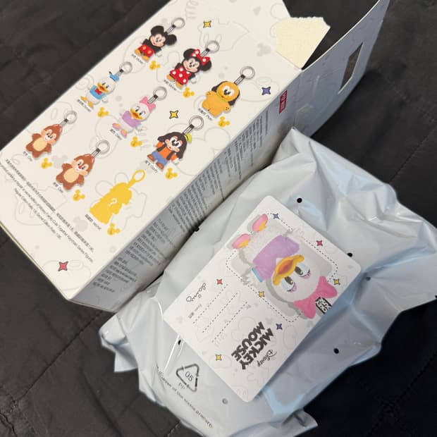 (미개봉)팝마트 미키패밀리 데이지 디즈니 인형 키링