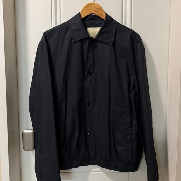 포터리 수피마 코튼 블루종 네이비 2