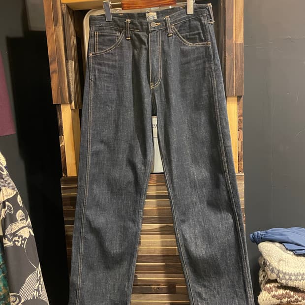 베이프 생지데님 팬츠