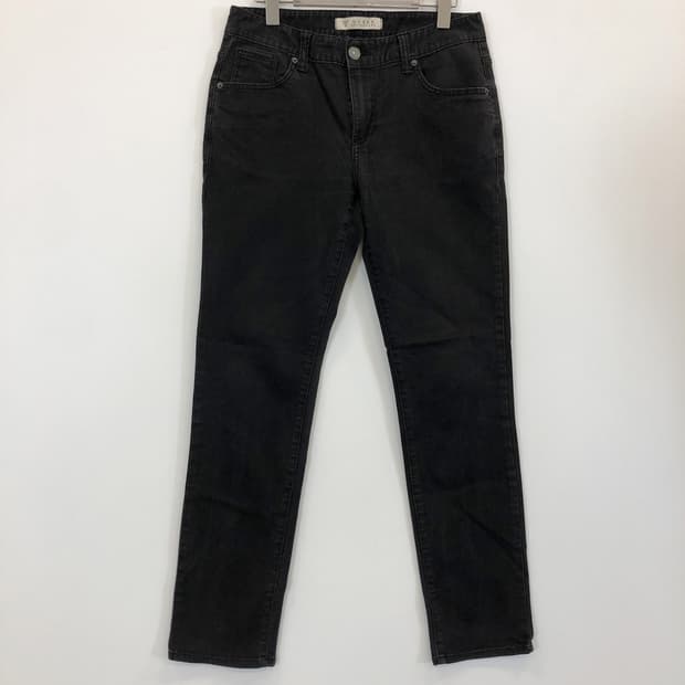 게스 워시드블랙 패치로고 데님진 30-31 인치